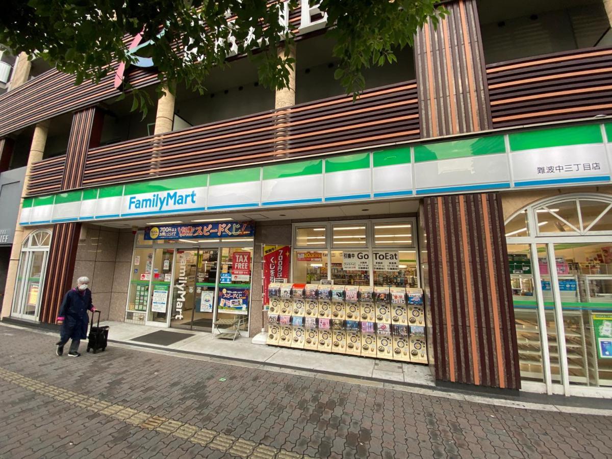 Ferienwohnung ラグジュアリ難波301 Ōsaka Exterior foto