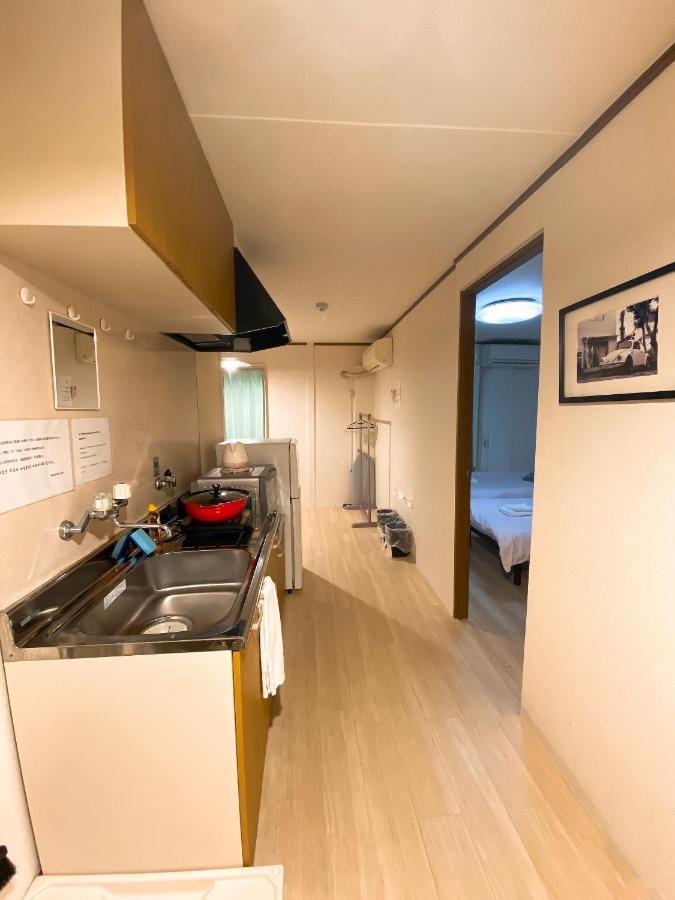 Ferienwohnung ラグジュアリ難波301 Ōsaka Exterior foto